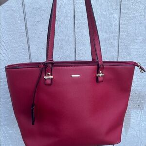 Elegant Red Tote Bag